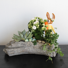 Woody Style Easter Planter