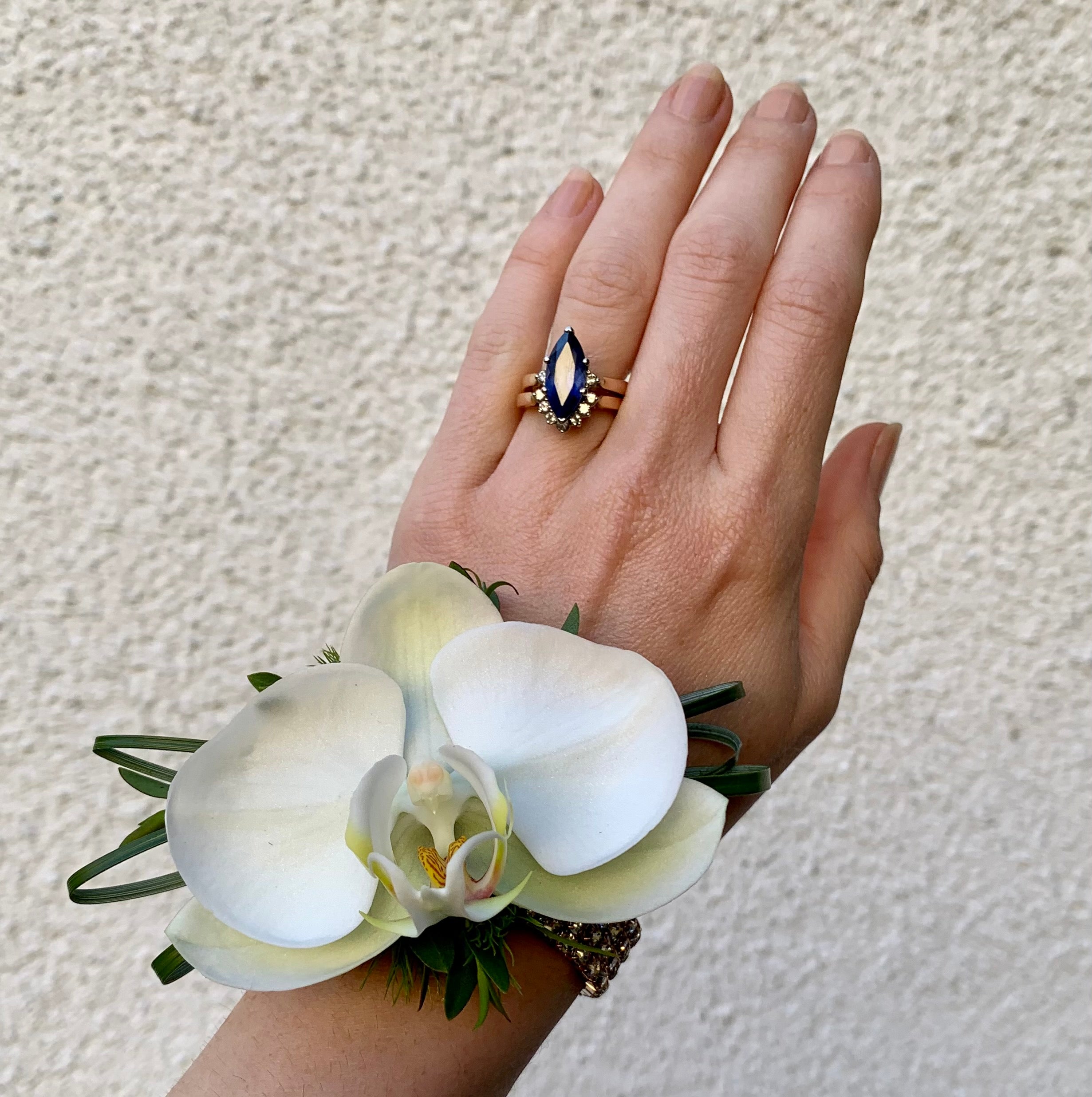 The Elegance Corsage  Limelight Floral Design