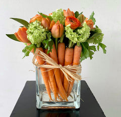 24 Carrot Vase Arrangement