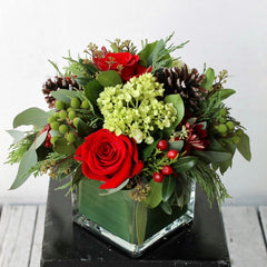 Joyful Tidings Vase Arrangement